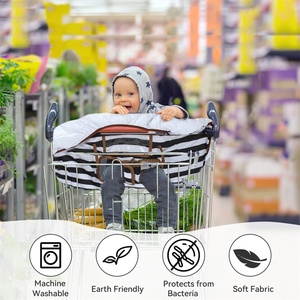 Protecteur de panier de courses personnalisé pour <span class=keywords><strong>bébé</strong></span>, coussin de chaise haute réglable, coussin de <span class=keywords><strong>protection</strong></span> pour chaise de supermarché pour tout-petit - Product Image 6