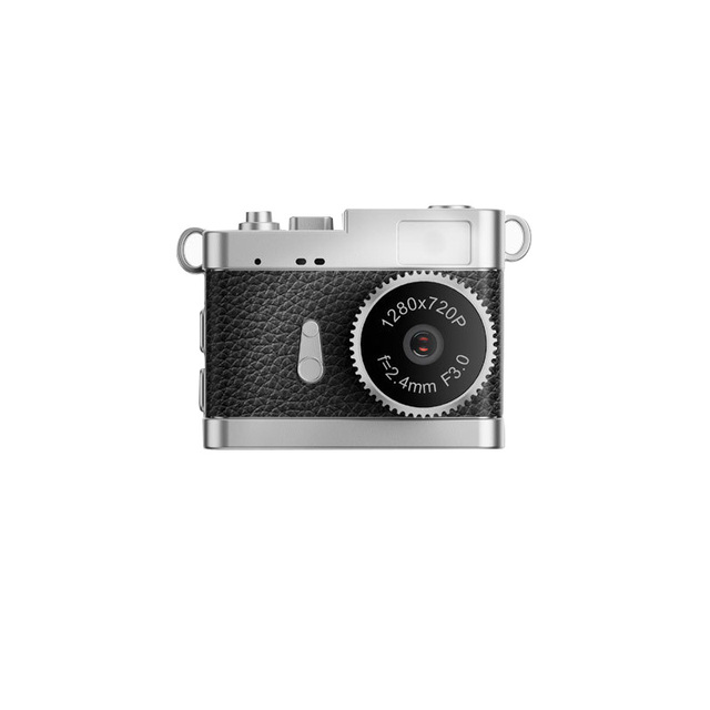 With 0.96" IPS Color Screen & LED Flash | Pocket 720P Video Recorder for Vlogging & Campus Use Mini Retro Digital Camera