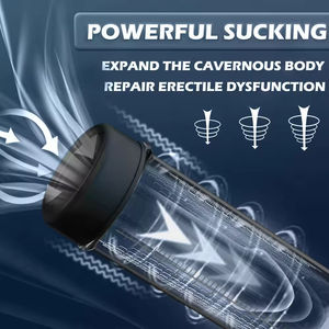 Pompa per Pene Automatica per Uomo Ingrandimento e Dilatazione Trainer Pompa a Vuoto per Pene Sex Toy 9 Livelli di Aspirazione Masturbatore Maschile Sex Toy per Uomini 18+ - Product Image 6