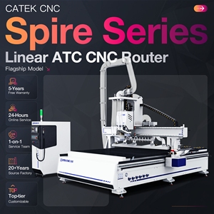 Routeur CNC 2130 avec broche ATC 9KW, 5+4 têtes de perçage et 4 têtes angulaires latérales pour <span class=keywords><strong>la</strong></span> fabrication d'armoires - Product Image 1