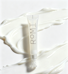 Tubo da 15ml in PE bianco crema per olio <span class=keywords><strong>labbra</strong></span> e contorno occhi, con applicatore roll-on rinfrescante in metallo argentato, personalizzabile, vuoto, per skincare, confezione squeeze, OEM - Product Image 3