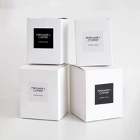 Emballage de bougie personnalisé Boîte cadeau unique avec insertion Boîtes de papier d'emballage de bougie parfumée de luxe pour bougies