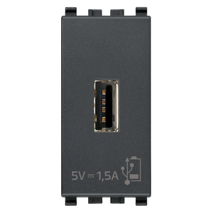 <b>Usb</b> Power <b>Adapter</b> 5V 1.5A 1M Grey - Product Image 1
