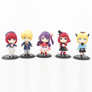 10 pièces/ensemble 10 cm Figurines d'action Q Version Kawaii, ornements de jouets, personnage d'anime OSHI NO KO Hoshino - Product Image 3