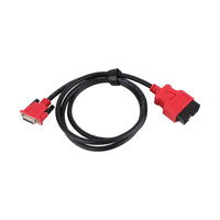 Conector personalizado OBD2 OBDII OBD de 16 pines a arnés de cable DB15 para lector de código
