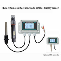 Capteur multiparamètres de qualité de l'eau, ph, Ec, conductivité, salinité, TDS, détecteur intégré de température, électrode RS485
