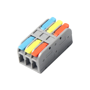 Đầu Nối Nhanh Mini Đầu Nối Ốc Đòn Bẩy Nhỏ Gọn Thông Dụng Đầu Nối Dây Dẫn Đẩy Vào 3 Chân Khối Đầu Cuối 3.5Mm - Product Image 1