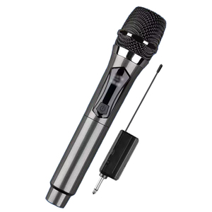 Micro không dây cầm tay 2.4G bốn kênh, dùng cho karaoke gia đình, nhà thờ, thuyết trình, phòng thu chuyên nghiệp, có thể sạc lại - Product Image 5