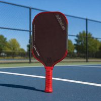 Raket Pickleball OEM Berbahan Serat Karbon T700 Thermoformed Soft Touch dengan Inti Busa EVA 14mm, Disetujui USAPA