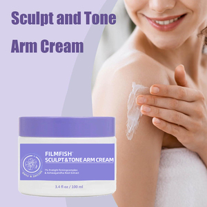 Sculpt & Tone Herbal Arm Cream 7% Lotion pour le corps avec extrait de racine d'ashwagandha et complexe raffermissant Pro Tight OEM Supply - Product Image 2