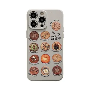 Silver Delicious Cookie Decorative Phone Case