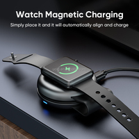2025 nouveau chargeur | Super Mini chargeur sans fil à induction magnétique 3 en 1 pour téléphone et écouteurs et montre