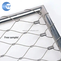 SS X Tend Drahtseil Inox X-Tend Webnet Ferrule Flexibles Edelstahl-Seilnetz für Geländer Sicherheits netz Zaun