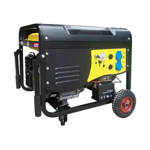 Factory Quality Electric Start 5000w 5kw Power Portable Manual 13HP Petrol Gasoline Generator