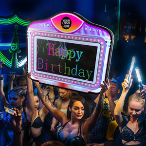 Biển hiệu đèn LED phục vụ quán bar VIP, bảng hiển thị chữ cái, bảng trình chiếu không dây, bảng hiệu chữ marquee cổ điển - Product Image 2