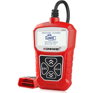 Konnwei-herramienta de diagnóstico de motor automático KW310, 10 modos, escáner, lector de código de error y borrador vs AL319