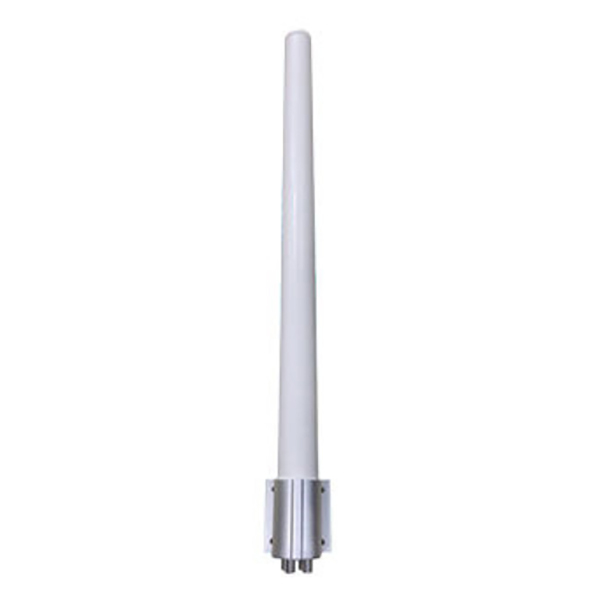 2.4/5.8GHz 8/12dBi MIMO Omni WiFi Antenna Outdoor 4-Port N-Female PVC Radome Antenna for Access Point Router Antenna