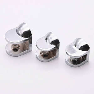 Pince à verre Offre Spéciale murale réglable en alliage de zinc pour étagère en verre pour étagère en verre de 6MM - Product Image 4