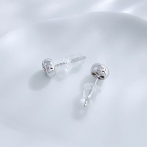 Pendientes de Oro Blanco de 18K con Diamantes Cultivados en Laboratorio, Corte Redondo, de Moda, Económicos, Tipo Stud, Ear Cuff, Colgantes, de <span class=keywords><strong>Aro</strong></span>, con Clip, Huggie, Moissanita - Product Image 3