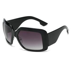 Purple Frame Fashion Women Sunglasses Oversized Square <strong>Sun</strong> Shades Gradient Lens <strong>Sun</strong> Glasses Wholesale 2024 - Product Image 3