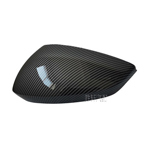 Carbon Fiber Rearview <b>Mirror</b> Cover For Audi A3 S3 RS3 2021 2025 Full Set Upper Shell <b>Plastic</b> Material - Product Image 2