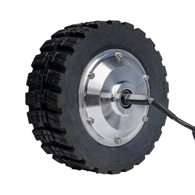 High Torque Low Speed 48v 500w 8 Inch Geared Hub Motor BLDC Gear Motor Wheel Hub Motor for Robot Wheel