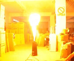 Thiết bị hiệu ứng sân khấu chuyên nghiệp sáu góc phun <span class=keywords><strong>DMX</strong></span> kiểm soát ngọn lửa đầy màu sắc với ánh sáng đỏ tập trung - Product Image 5