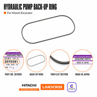 Pièces d'origine Hitachi 3070581 Anneau de retenue de pompe hydraulique pour excavatrices Hitachi EX210H-5 ZX200 ZX200-3 ZX200-5A ZX220-6A