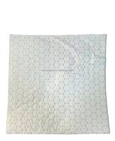 Papier d'emballage alimentaire végétalien en nid d'abeille, papier d'aluminium anti-graisse pour hamburgers, pizzas, biscuits sucrés, bonbons avec revêtement en cire