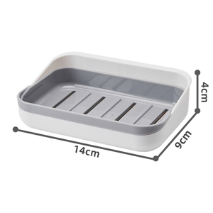 Porte-savon sans perçage porte-savon porte-éponge à savon pour salle de bain et cuisine - Product Image 2