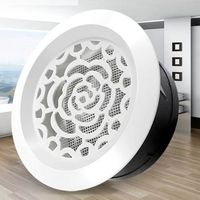 En stock, prêt à être expédié, diffuseur de plafond ABS 75 mm, nouveau, universel, pour système HVAC, sortie d'air