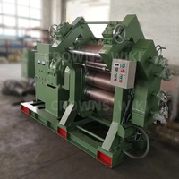 Machine à calandre pour feuilles de caoutchouc / Conception multi-rouleaux pour cordons de pneus et produits en caoutchouc technique