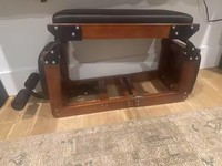 Banc de musculation réglable multifonctionnel en bois pour Pilates, Yoga, Reformer et exercices abdominaux à domicile