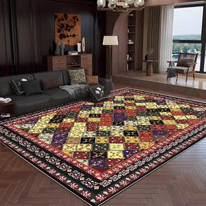 Alfombra Rectangular Royal Home Medallion de 8x10, Imitación de Cachemira, Antideslizante, para Sala de Estar, Decoración del Hogar - Product Image 4