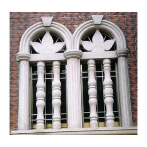 Plâtre de gypse ignifuge de conception moderne décoration de <span class=keywords><strong>façade</strong></span> extérieure cadre de fenêtre et contour de fenêtre en gypse GRC - Product Image 1