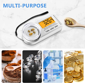 Báscula Digital de alta precisión, joyería, balanza de oro, gramo de peso, báscula electrónica de bolsillo LCD - Product Image 6