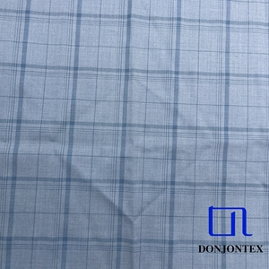 Пряжа из дышащего бамбука, полиэстера, спандекса, окрашенная ткань с клетчатым узором для мужских и женских рубашек для мальчиков и девочек - Product Image 3