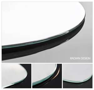 <span class=keywords><strong>Miroir</strong></span> de salle de bain de 24 pouces <span class=keywords><strong>grand</strong></span> <span class=keywords><strong>cercle</strong></span> irrégulier argenté mural <span class=keywords><strong>miroir</strong></span> <span class=keywords><strong>demi</strong></span>-rond Led pour vanité - Product Image 6