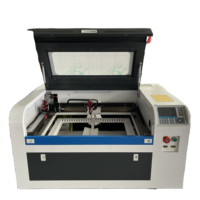 Machine de découpe et de gravure laser CO2 4060 6040 50W - Système CNC refroidi par eau pour acrylique, métal, bois et plus