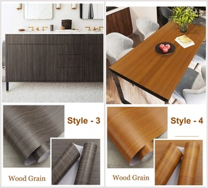 Película de <span class=keywords><strong>Vinilo</strong></span> Autoadhesiva de PVC con Laminación de Grano de <span class=keywords><strong>Madera</strong></span> de Varios Diseños - Product Image 4