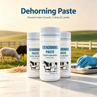 Pasta Desquirladora Veterinaria de Alta Eficacia, Ungüento Desquirlador Seguro para Terneros, para Ganado de Granja, 110g