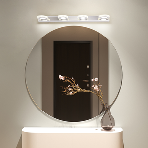 Modern Villa Hotel Home <b>Bathroom</b> Washroom Vanity Lamp Longer Rectangle LED Wall <b>Mirror</b> Light Dimmable 3-Year Warranty - Product Image 4