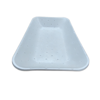 Plateau en mousse PS auto-absorbant directement en contact alimentaire avec certificat de qualité alimentaire pour absorber le sang de la viande de poisson