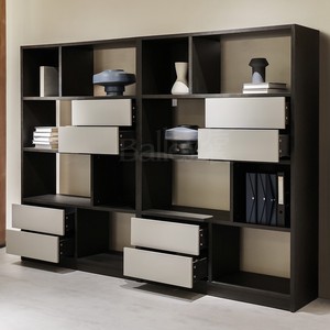 ตู้โชว์11393เรียบง่ายทันสมัยเฟอร์นิเจอร์ห้องรับแขกห้องรับประทานอาหารจัดวางง่ายไม้เนื้อแข็งคุณภาพสูง - Product Image 3