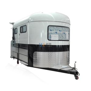 Top Fashion 2-Horse Angle Loading Carriage <b>Trailers</b> Customized Horse Carrying <b>Trailer</b> From Australia - Product Image 3