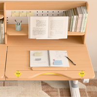 Bureau Moderne pour Enfants en Bois Massif Certifié, Hauteur Réglable, Ergonomique, Écologique, Cadre Durable pour Bureau à Domicile et Chambre à Coucher (Vente en Gros)