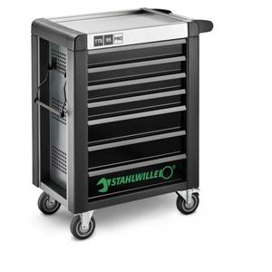 STAHLWILLE - 98830193 Chariot d'atelier assorti avec 7 tiroirs (250 pièces) -Chariots à outils EAN 4018754343348 avec assortiment - Product Image 1