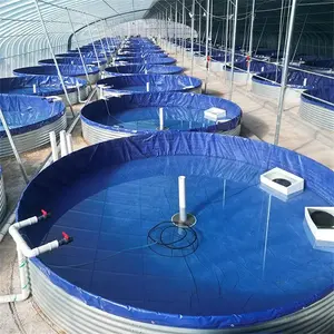 SDM Aquaculture Cycle Equipment Round Large Biological Flocculation Fish Pond