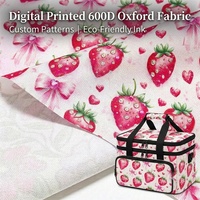 Sac à dos personnalisé en tissu Oxford imperméable, imprimé, 100 % polyester 600D enduit PU, prix usine pour l'extérieur