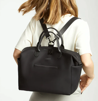 Sac à langer de luxe 3-en-1 pour maman, sac fourre-tout portable avec sangles de poussette, sac à main de voyage quotidien pour maman
